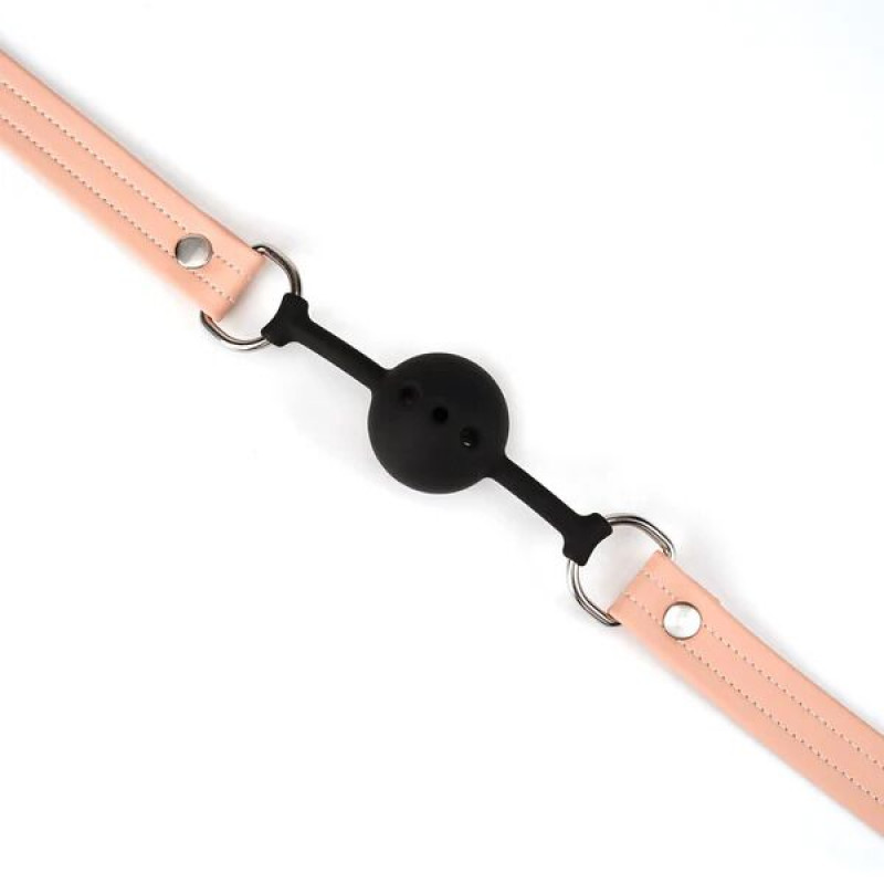 Кляп Liebe Seele Dark Candy Pink Ball Gag Кляп Liebe Seele Dark Candy Pink Ball Gag