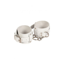 Наручники sLash Leather Dominant Hand Cuffs, White