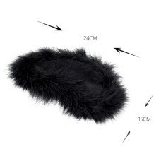 Маска на очі DS Fetish Feather blindfold black