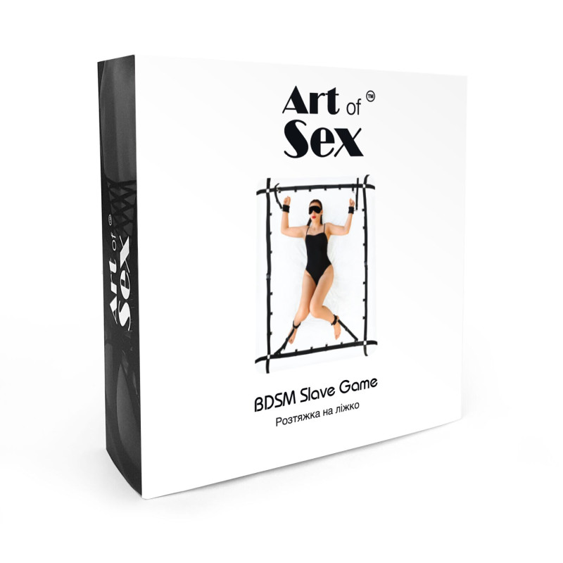 Розтяжка на ліжко Art of Sex - BDSM Slave Game Розтяжка на ліжко Art of Sex - BDSM Slave Game