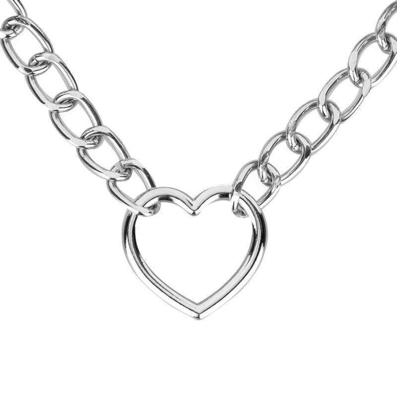 Ошейник с поводком Bedroom Fantasies: Collar with Chain - Silver Ошейник с поводком Bedroom Fantasies: Collar with Chain - Silver