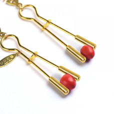 Зажимы на соски UPKO Снежинки