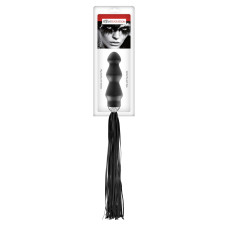 Флоггер с ручкой - анальным плагом Fetish Tentation Whip with Plug Handle