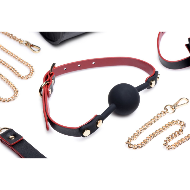 Набор БДСМ с дорожной сумкой Master Series: Bow — Luxury BDSM Set With Travel Bag, 11 предметов Набор БДСМ с дорожной сумкой Master Series: Bow — Luxury BDSM Set With Travel Bag, 11 предметов