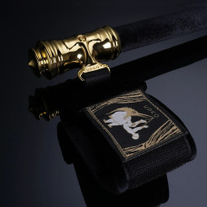 Розпірка для зап'ясток або щиколоток з нашийником і затискачами на соски з дзвіночками UPKO Чорна