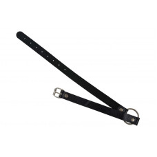 Кляп sLash Leather O-Ring Gag, Black