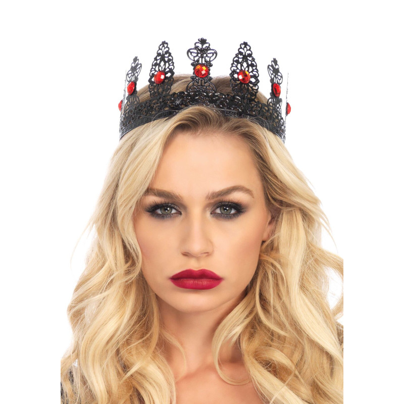 Филигранная корона с камнями Leg Avenue Filigree royal crown, металл Филигранная корона с камнями Leg Avenue Filigree royal crown, металл