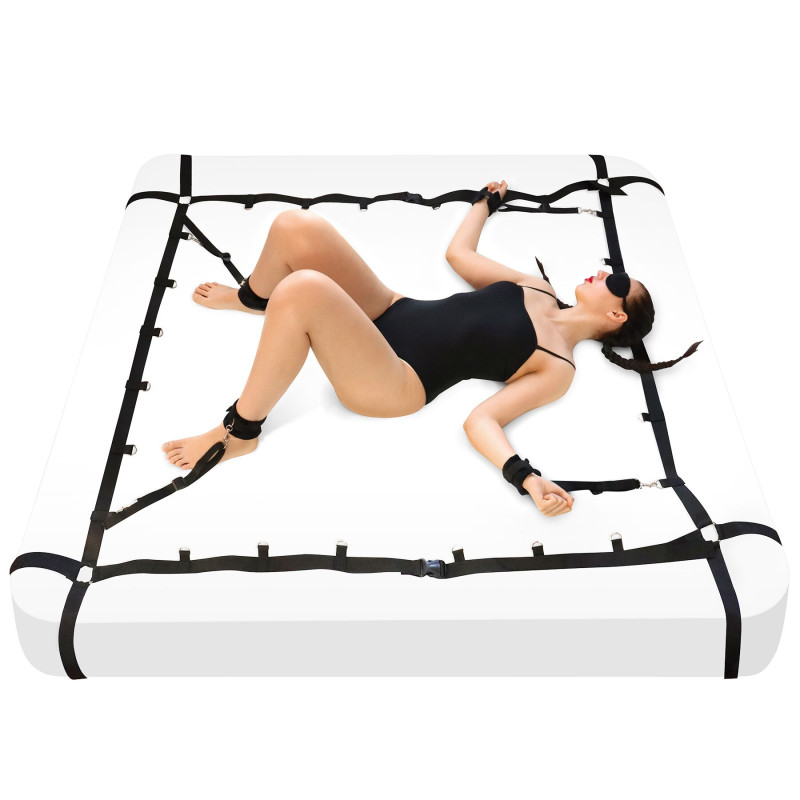 Розтяжка на ліжко Art of Sex - BDSM Slave Game Розтяжка на ліжко Art of Sex - BDSM Slave Game