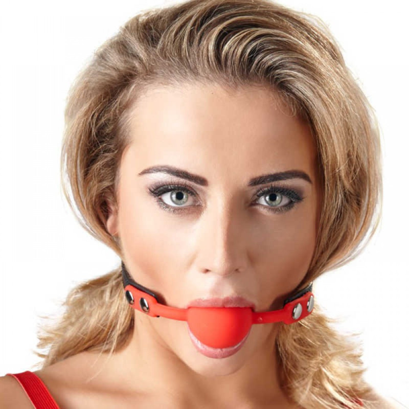 Кляп Bad Kitty Gag Silicone Red Кляп Bad Kitty Gag Silicone Red