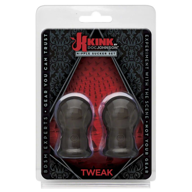 Присоски для сосков Doc Johnson Kink - Tweak - Nipple Sucker Set Присоски для сосков Doc Johnson Kink - Tweak - Nipple Sucker Set