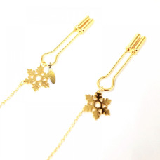 Зажимы на соски UPKO Снежинки