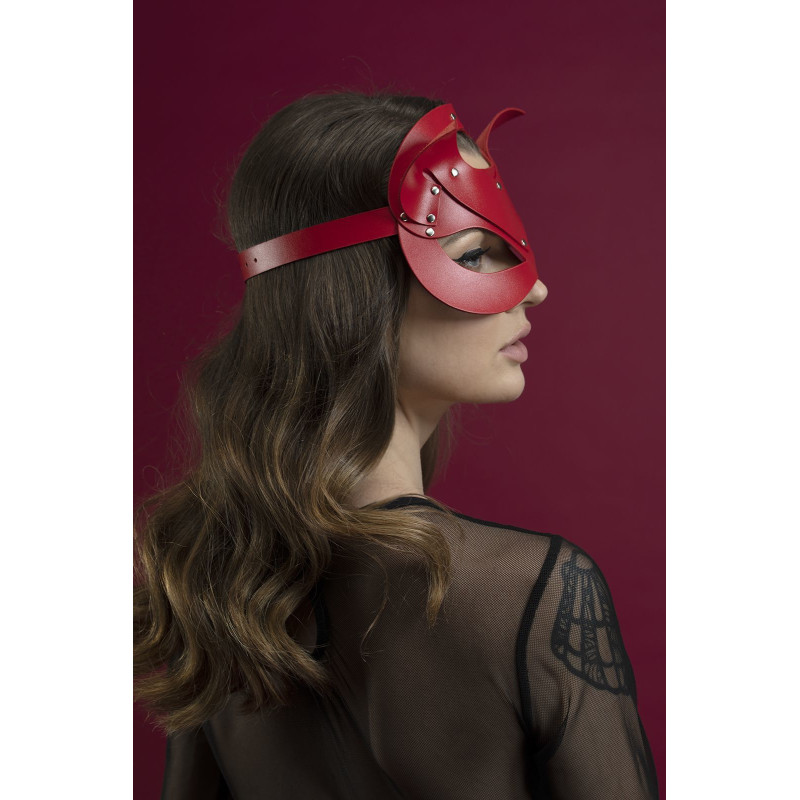 Маска кошки Feral Feelings Catwoman Mask красная Маска кошки Feral Feelings Catwoman Mask красная