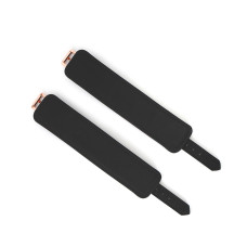 Кожаные наручники Liebe Seele Wine Red Wrist Cuffs, съемная цепочка-крепление