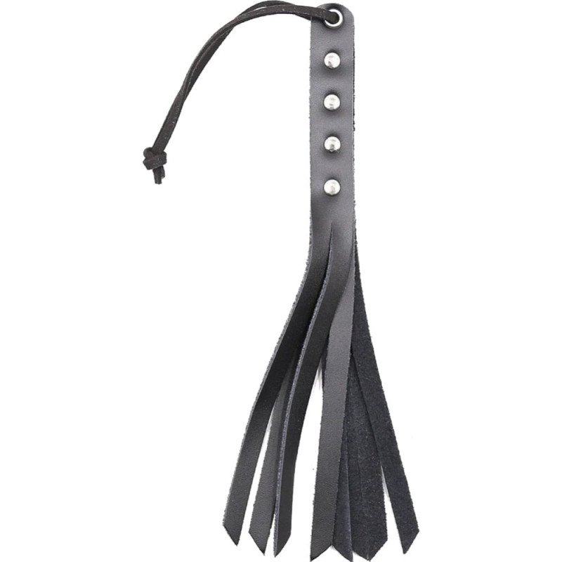 Мини флогер DS Fetish кожа, черный, 27 см Мини флогер DS Fetish кожа, черный, 27 см