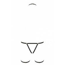 Портупея-стрепы на все тело Passion Exclusive BRENDA black L/XL