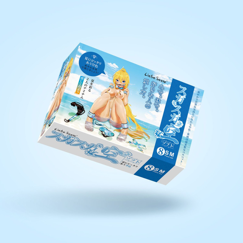 БДСМ-набор Liebe Seele Vivid Sky 8 Pieces Set, 8 аксессуаров, экокожа на бархатной основе БДСМ-набор Liebe Seele Vivid Sky 8 Pieces Set, 8 аксессуаров, экокожа на бархатной основе