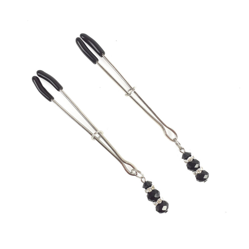 Зажимы для сосков Art of Sex Nipple Clamps Lovely Черные Зажимы для сосков Art of Sex Nipple Clamps Lovely Черные