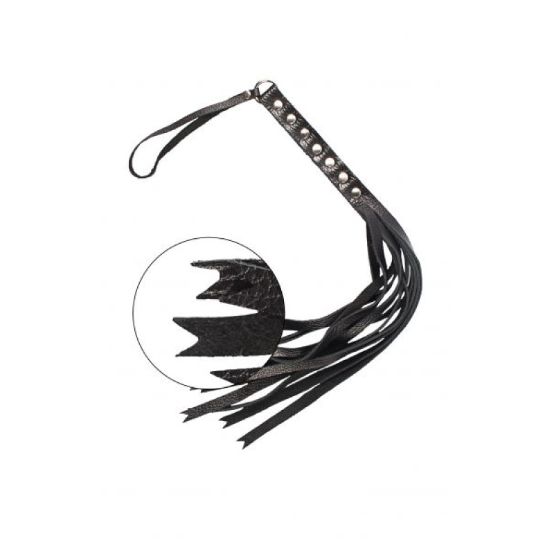 Флогер sLash S&M Fancy Leather Floger 2, Black