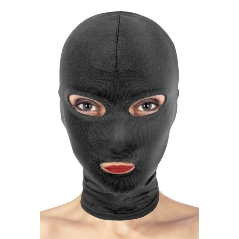 Капюшон для БДСМ з відкритими очима та ротом Fetish Tentation Капюшон для БДСМ з відкритими очима та ротом Fetish Tentation