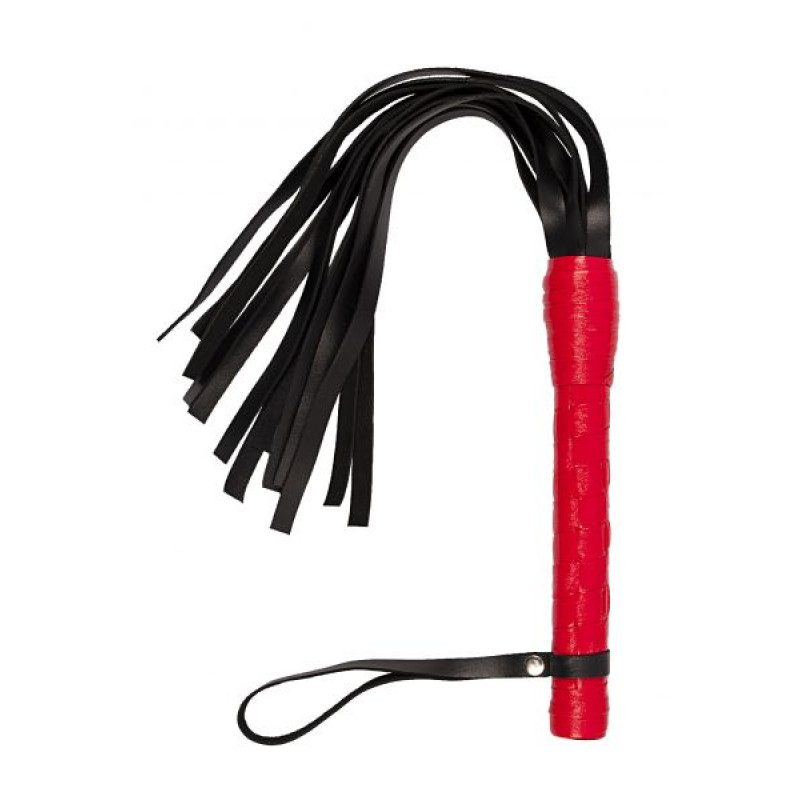 Плетіння sLash VIP Leather Flogger Червона Плетіння sLash VIP Leather Flogger Червона