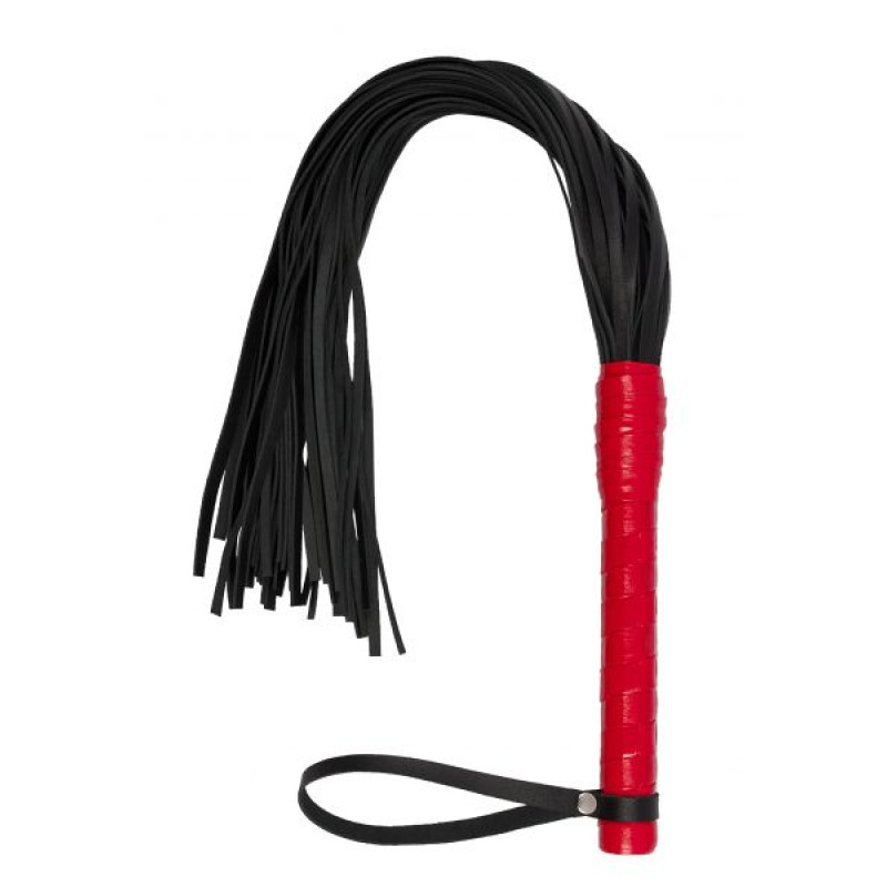 Флогер sLash Premium Leather Flogger Красный Флогер sLash Premium Leather Flogger Красный