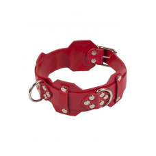 Ошейник sLash VIP Leather Collar Красный