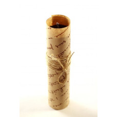 Свеча ручной работы sLash M Черная