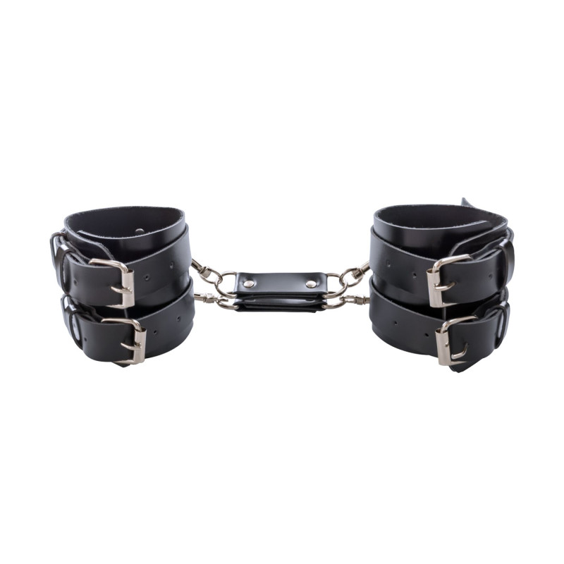 Наручники мужские Art of Sex - Handcuffs Dragons man из экокожи, цвет черный Наручники мужские Art of Sex - Handcuffs Dragons man из экокожи, цвет черный