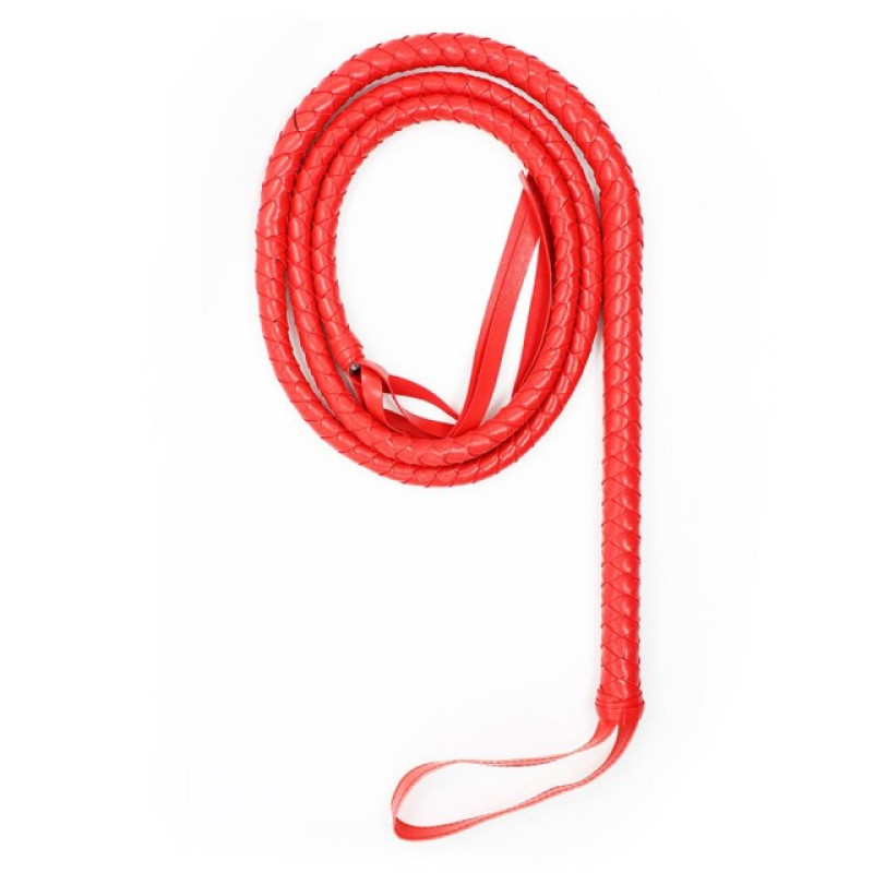 Батіг довгий DS Fetish Whip Long Red Батіг довгий DS Fetish Whip Long Red