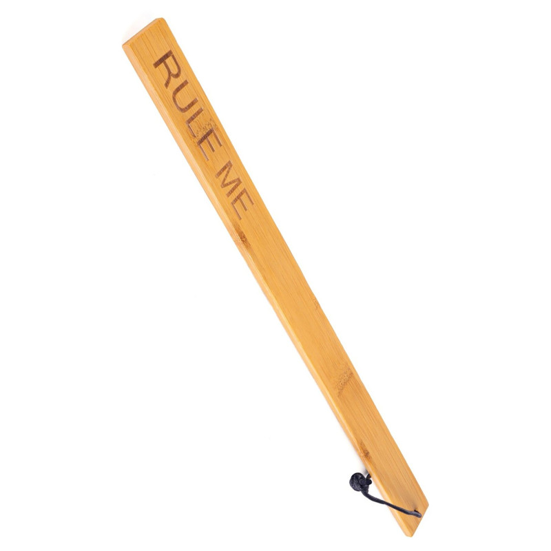 Падл Fetish Tentation — Paddle Rule Me Bamboo, упакований у ПЕ пакет Падл Fetish Tentation — Paddle Rule Me Bamboo, упакований у ПЕ пакет