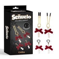 Зажимы на соски Chisa Pearl Nipple Clamps Kit-Senuelo