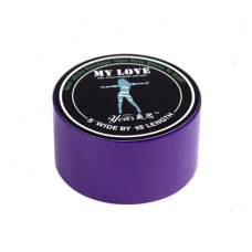 Стрічка бондажна DS Fetish My Love Фіолетова 15 м