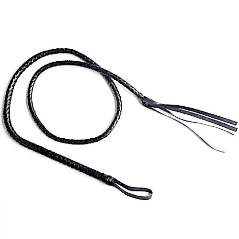 Батіг довгий DS Fetish Whip Long Black Батіг довгий DS Fetish Whip Long Black