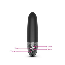 Вибратор с электростимуляцией Mystim Sleak Freak Black Edition