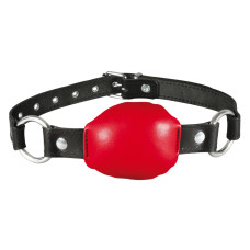 Кляп StRubber XXdreamSToys Leder-Mund-Knebel Красный