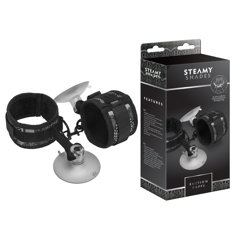 Наручники StRubber STEAMY SHADES Suction Cuffs Наручники StRubber STEAMY SHADES Suction Cuffs