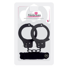 Набор Dreamtoys Bondx Metal Cuffs & Love Rope Set Черный