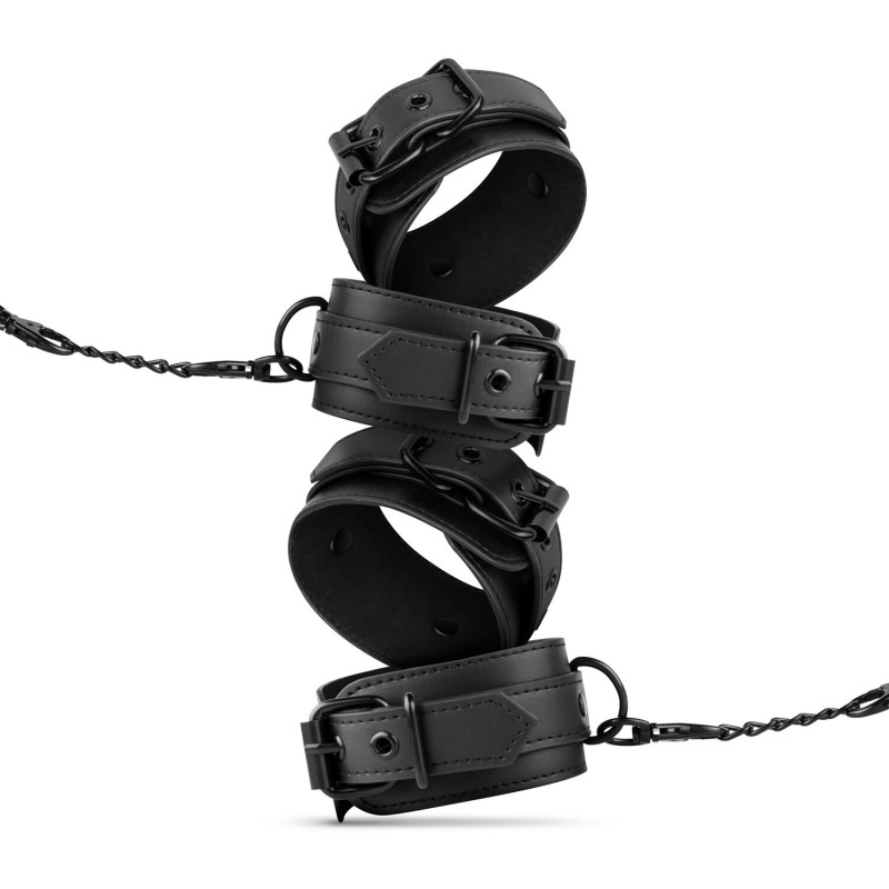 Набор БДСМ Bedroom Fantasies: Kinky Bondage Set 5-piece, наручники, поножи, повязка, флоггер, свечи Набор БДСМ Bedroom Fantasies: Kinky Bondage Set 5-piece, наручники, поножи, повязка, флоггер, свечи