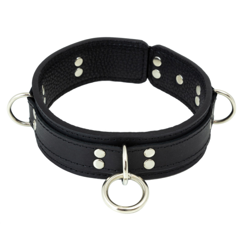 Премиум ошейник LOVECRAFT размер M черный