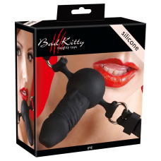 Кляп с пенисом Bad Kitty Gag Silicone