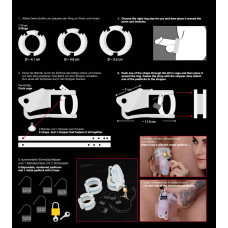 Пояс верности You2Toys Cock Cage Set, 15 шт.