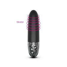 Вибратор с электростимуляцией Mystim Sleak Freak Black Edition