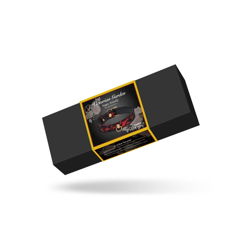 Чокер с кольцом для поводка Liebe Seele Victorian Garden Choker Чокер с кольцом для поводка Liebe Seele Victorian Garden Choker