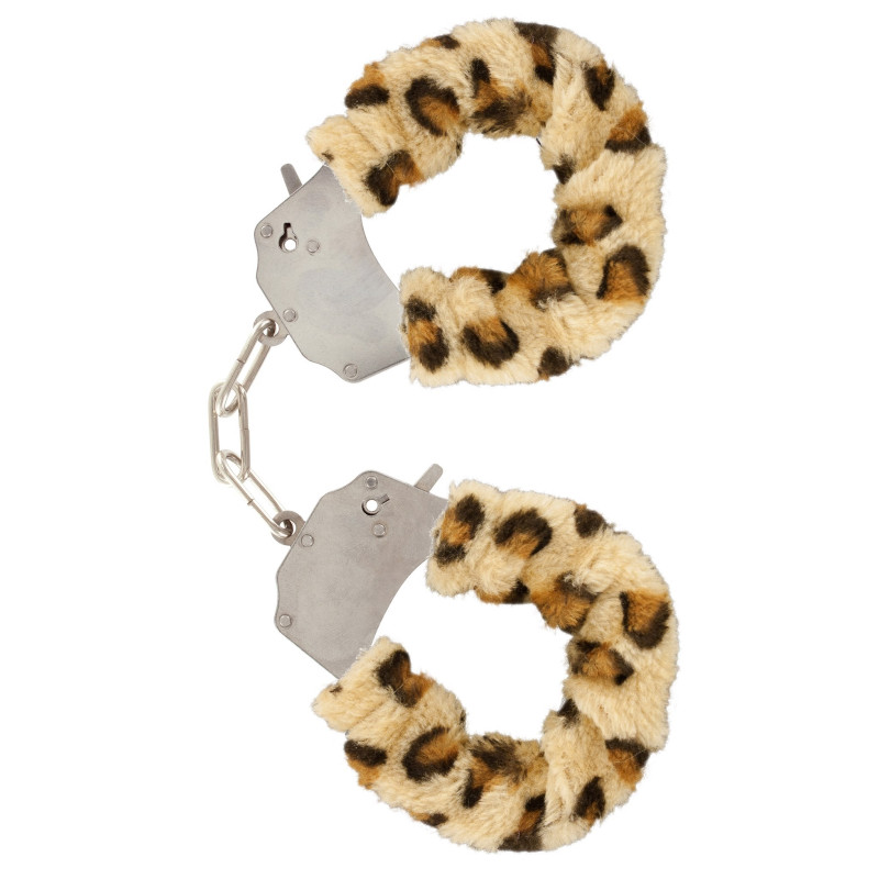 Наручники с мехом Toy Joy Furry fan cuffs Леопард Наручники с мехом Toy Joy Furry fan cuffs Леопард
