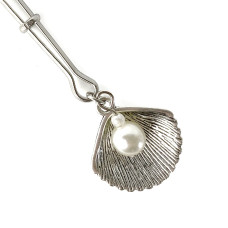 Зажим для клитора Art of Sex Clit Clamp Silver Pearl