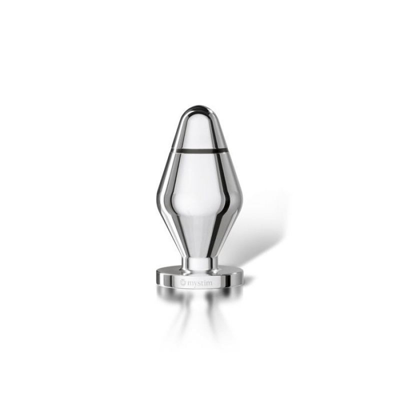 Металлическая анальная пробка Mystim John для электростимулятора