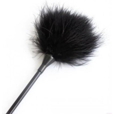 Стек двухсторонний DS Fetish черный с пушком