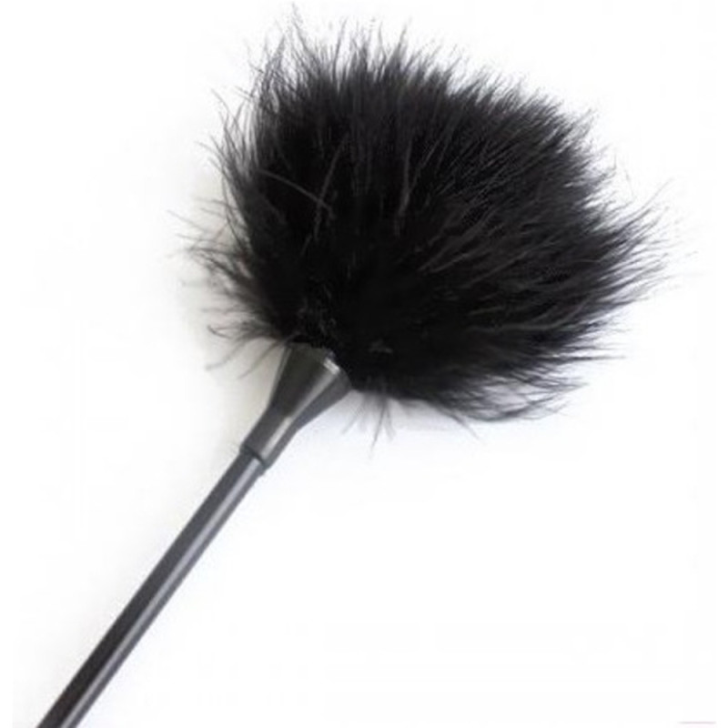 Стек двухсторонний DS Fetish черный с пушком Стек двухсторонний DS Fetish черный с пушком