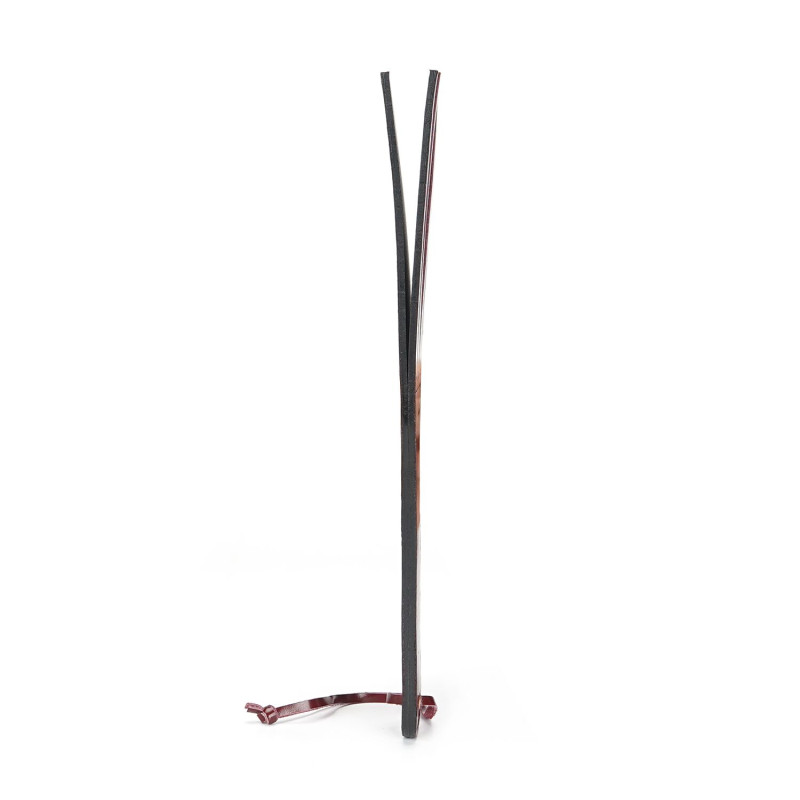 Двусторонний паддл Liebe Seele Wine Red Spanking Paddle, натуральная кожа Двусторонний паддл Liebe Seele Wine Red Spanking Paddle, натуральная кожа