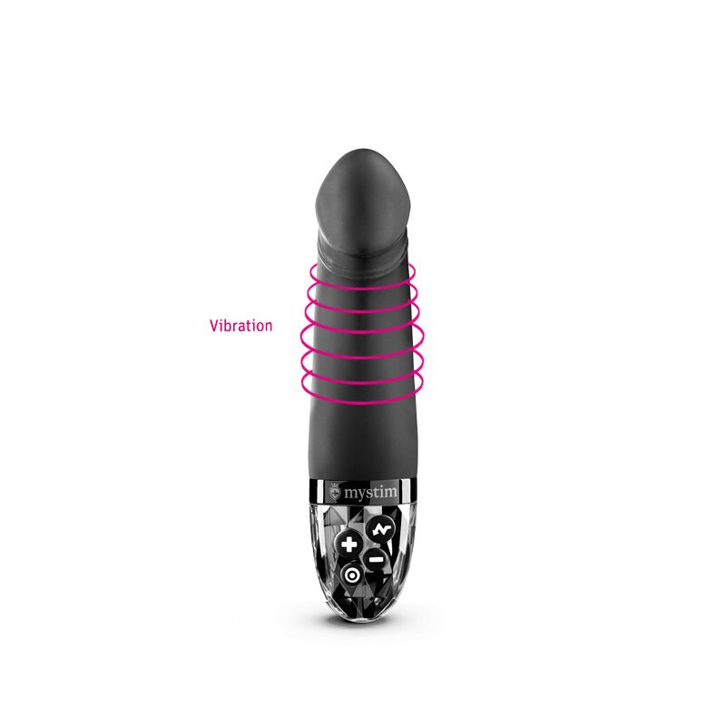 Вібратор з електростимуляцією Mystim Real Deal Neil Black Edition Вібратор з електростимуляцією Mystim Real Deal Neil Black Edition